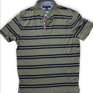 Striped Men’s Polo Tommy Hilfiger Size Smal